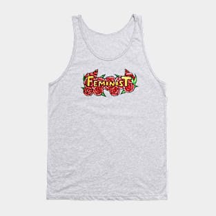 Feminist Roses Tank Top